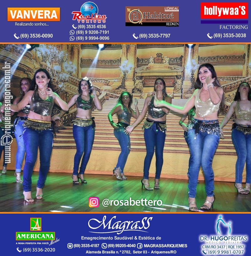 Espetáculo Mil e uma Dança III em Ariquemes