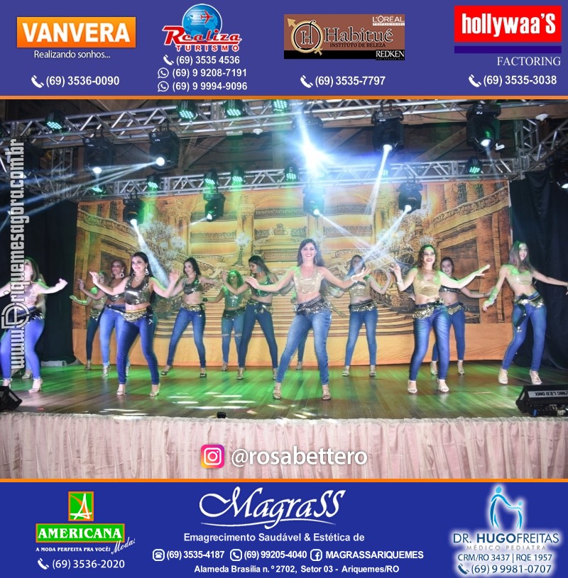Espetáculo Mil e uma Dança III em Ariquemes