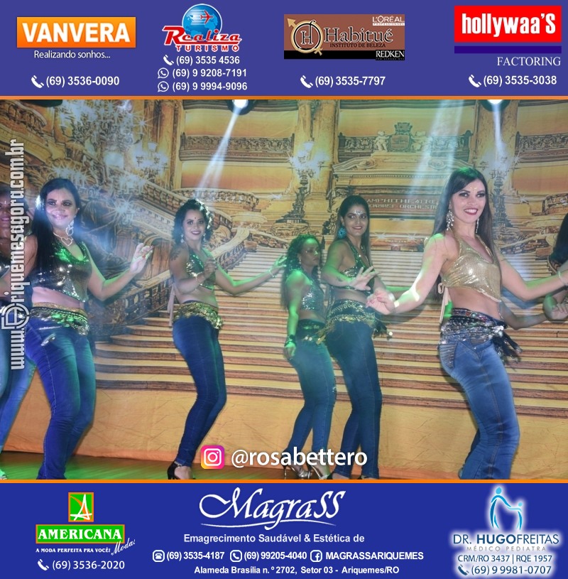 Espetáculo Mil e uma Dança III em Ariquemes