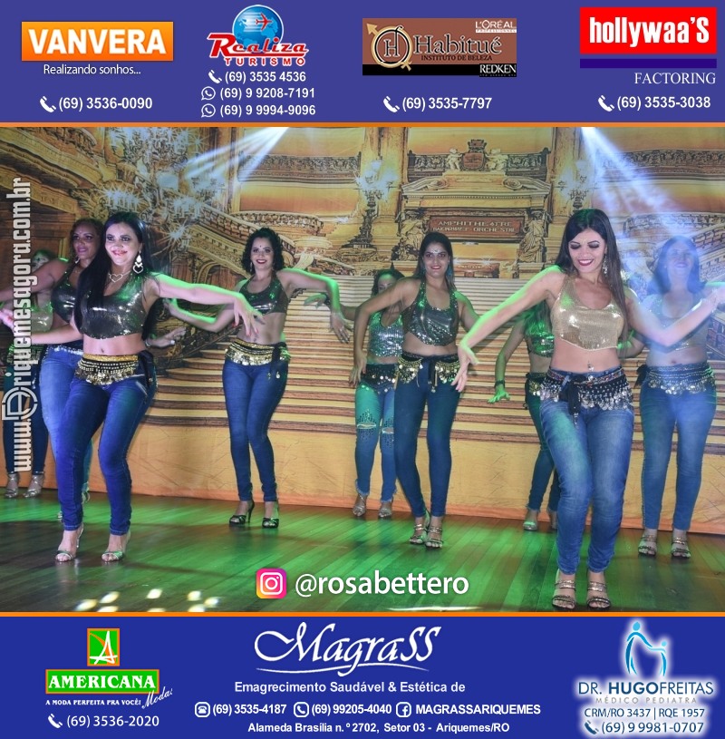 Espetáculo Mil e uma Dança III em Ariquemes