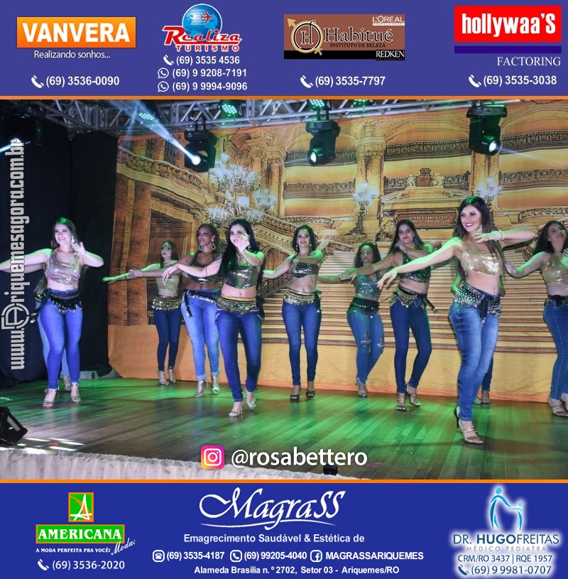 Espetáculo Mil e uma Dança III em Ariquemes