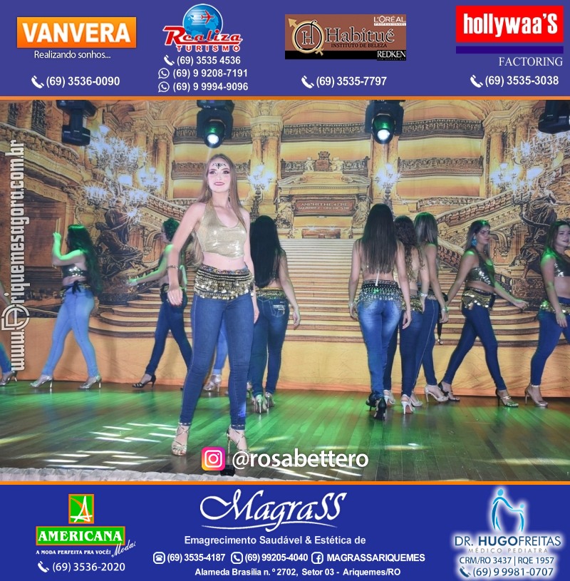 Espetáculo Mil e uma Dança III em Ariquemes