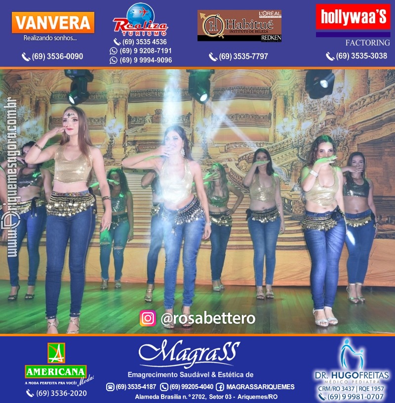 Espetáculo Mil e uma Dança III em Ariquemes