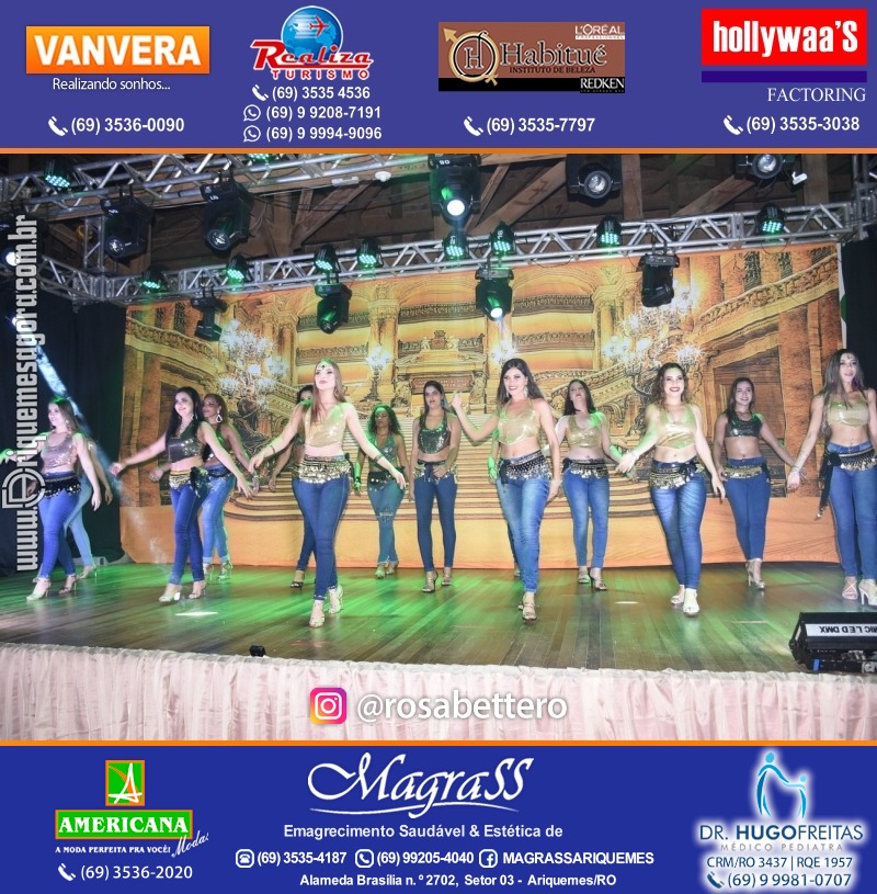 Espetáculo Mil e uma Dança III em Ariquemes