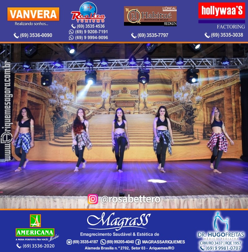 Espetáculo Mil e uma Dança III em Ariquemes