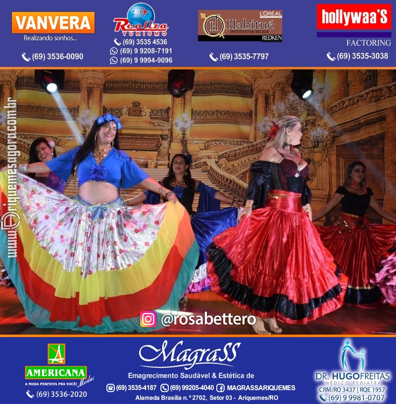 Espetáculo Mil e uma Dança III em Ariquemes