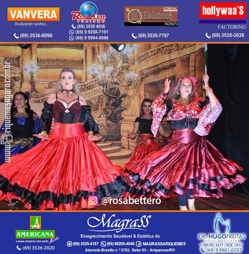 Espetáculo Mil e uma Dança III em Ariquemes