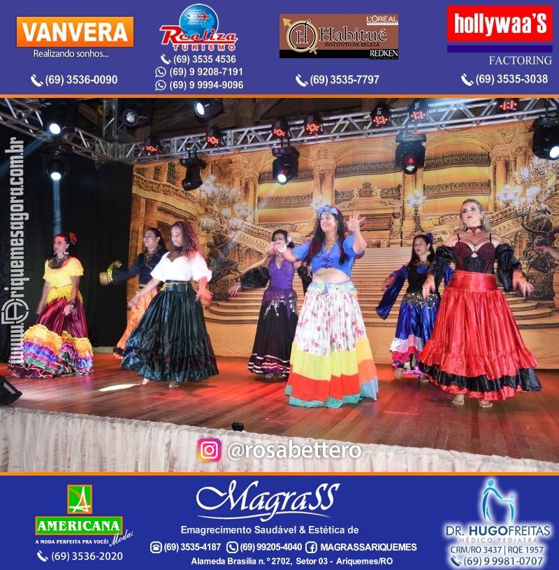 Espetáculo Mil e uma Dança III em Ariquemes