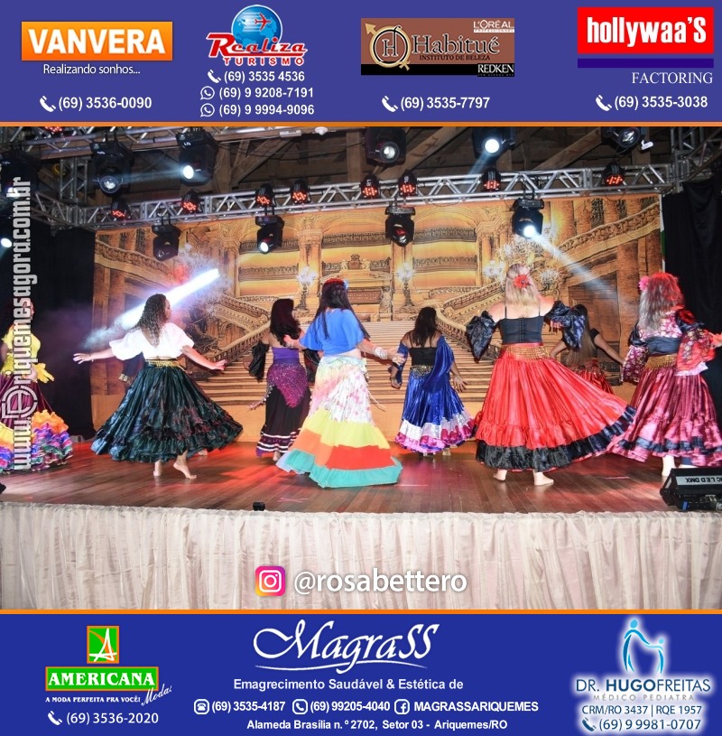Espetáculo Mil e uma Dança III em Ariquemes