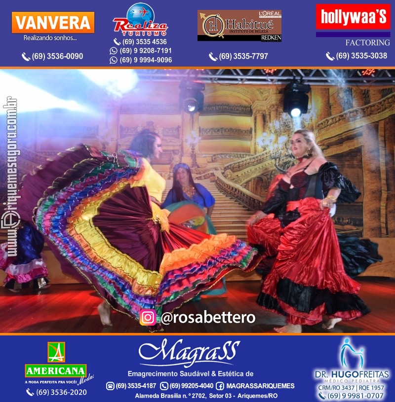 Espetáculo Mil e uma Dança III em Ariquemes