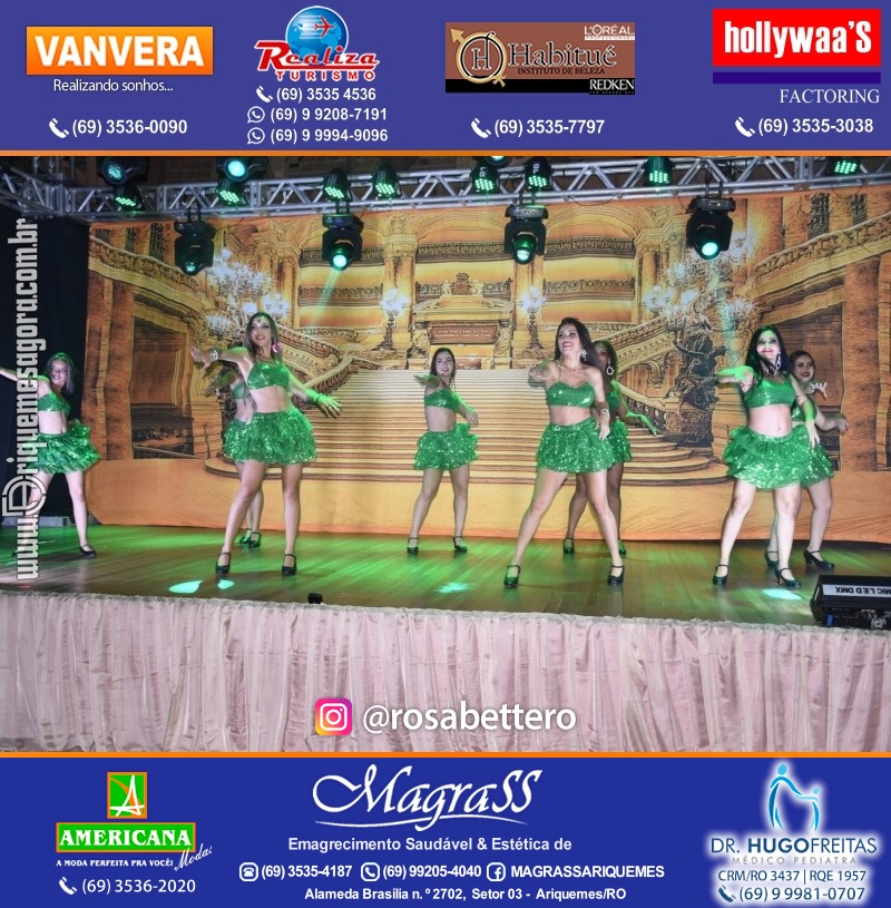 Espetáculo Mil e uma Dança III em Ariquemes