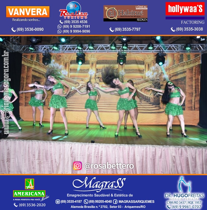 Espetáculo Mil e uma Dança III em Ariquemes