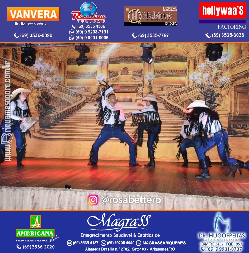 Espetáculo Mil e uma Dança III em Ariquemes