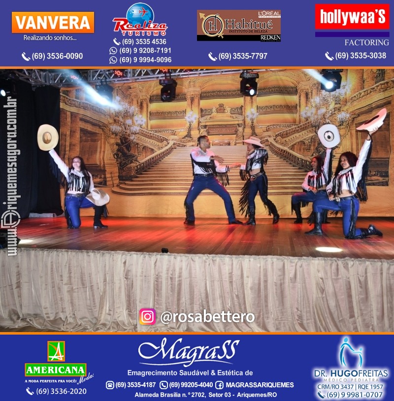 Espetáculo Mil e uma Dança III em Ariquemes