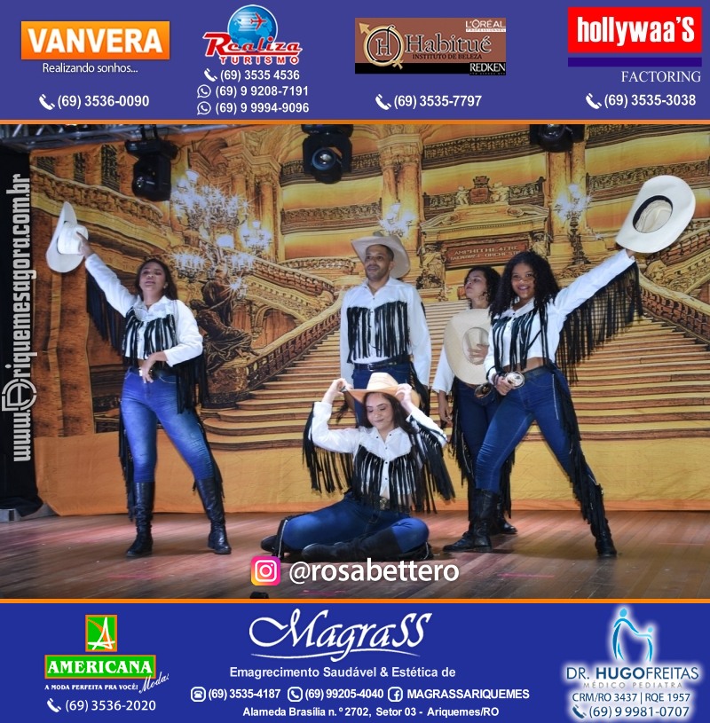 Espetáculo Mil e uma Dança III em Ariquemes