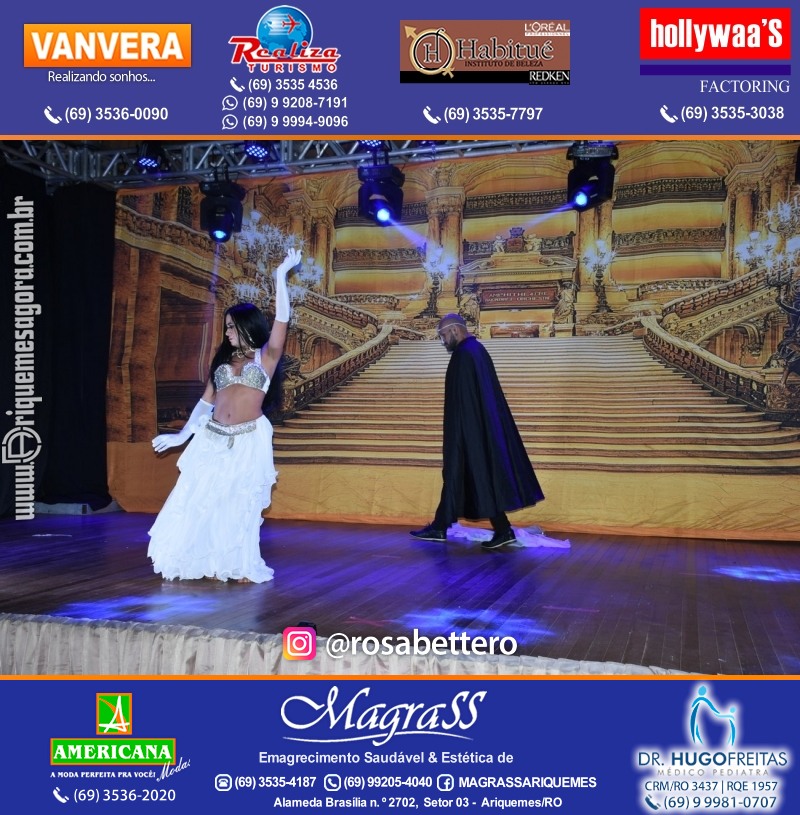 Espetáculo Mil e uma Dança III em Ariquemes