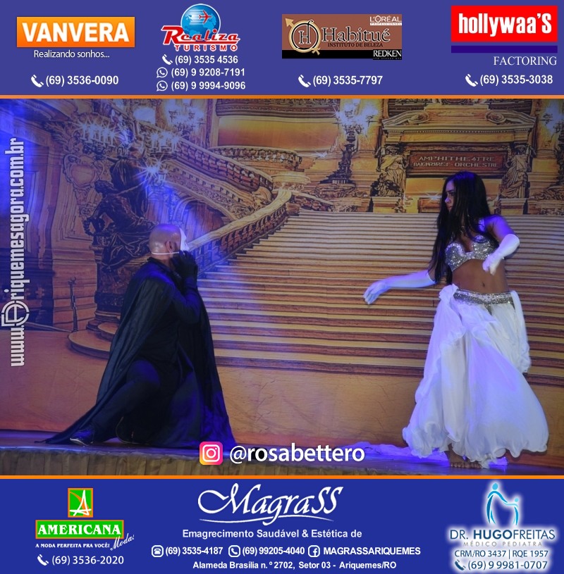 Espetáculo Mil e uma Dança III em Ariquemes