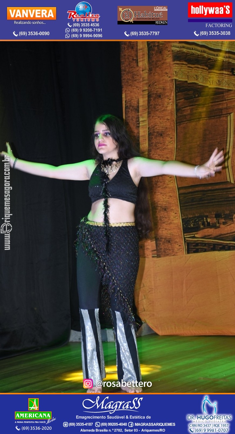 Espetáculo Mil e uma Dança III em Ariquemes