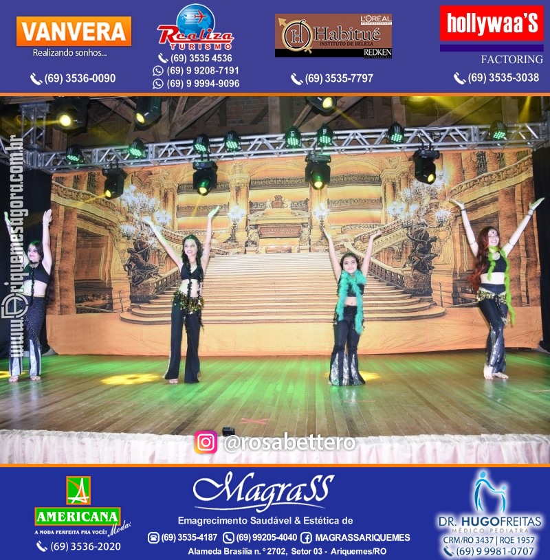 Espetáculo Mil e uma Dança III em Ariquemes