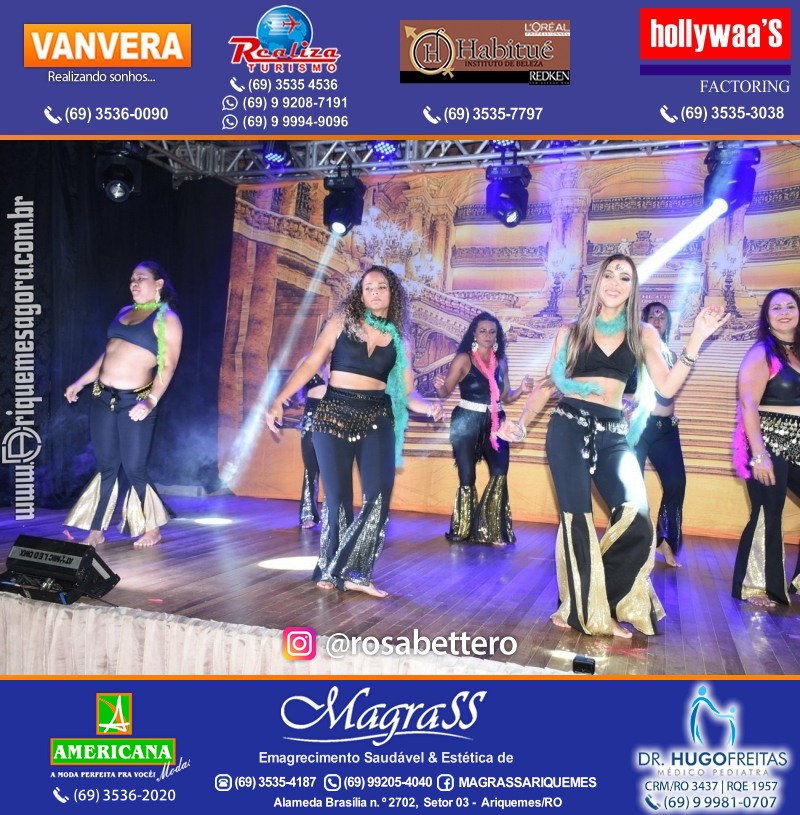 Espetáculo Mil e uma Dança III em Ariquemes