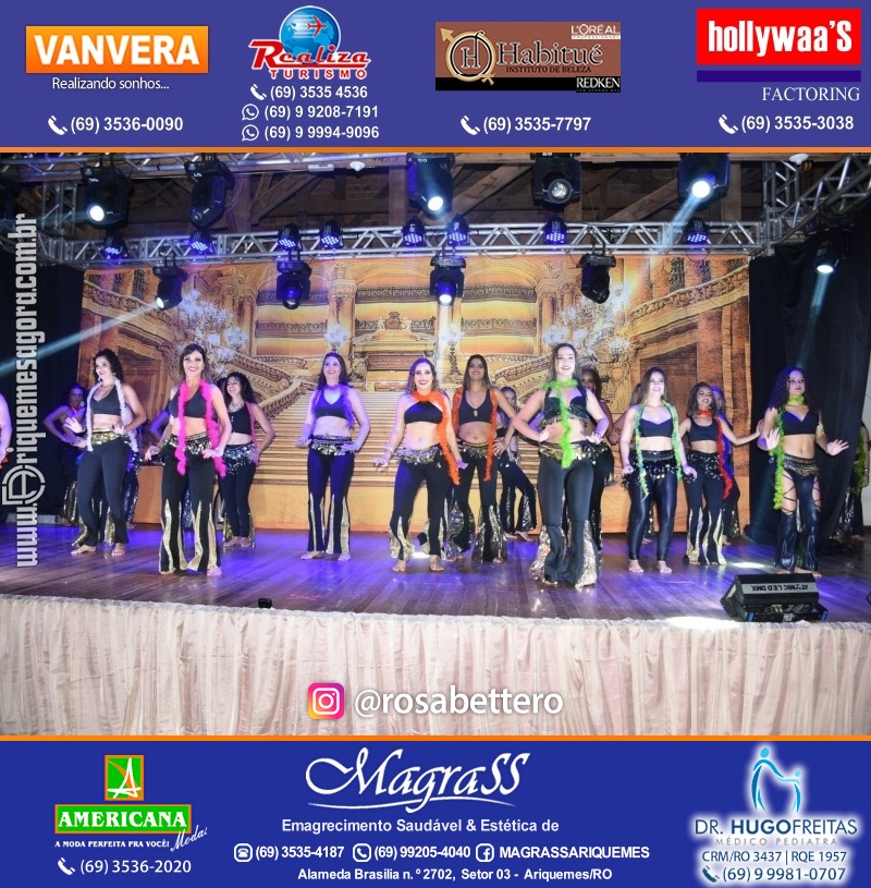 Espetáculo Mil e uma Dança III em Ariquemes