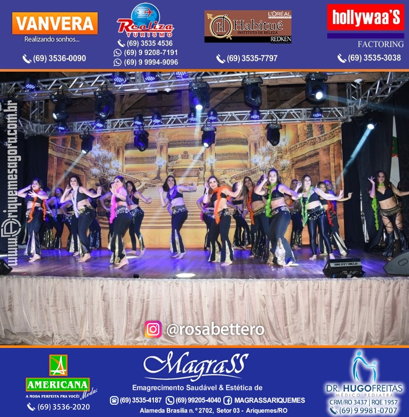 Espetáculo Mil e uma Dança III em Ariquemes