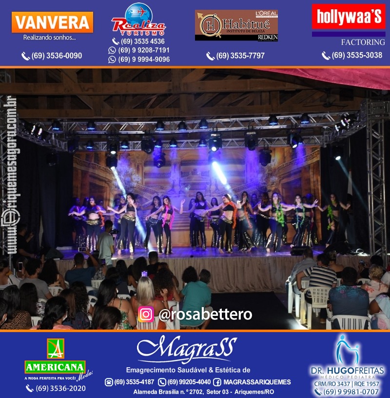 Espetáculo Mil e uma Dança III em Ariquemes