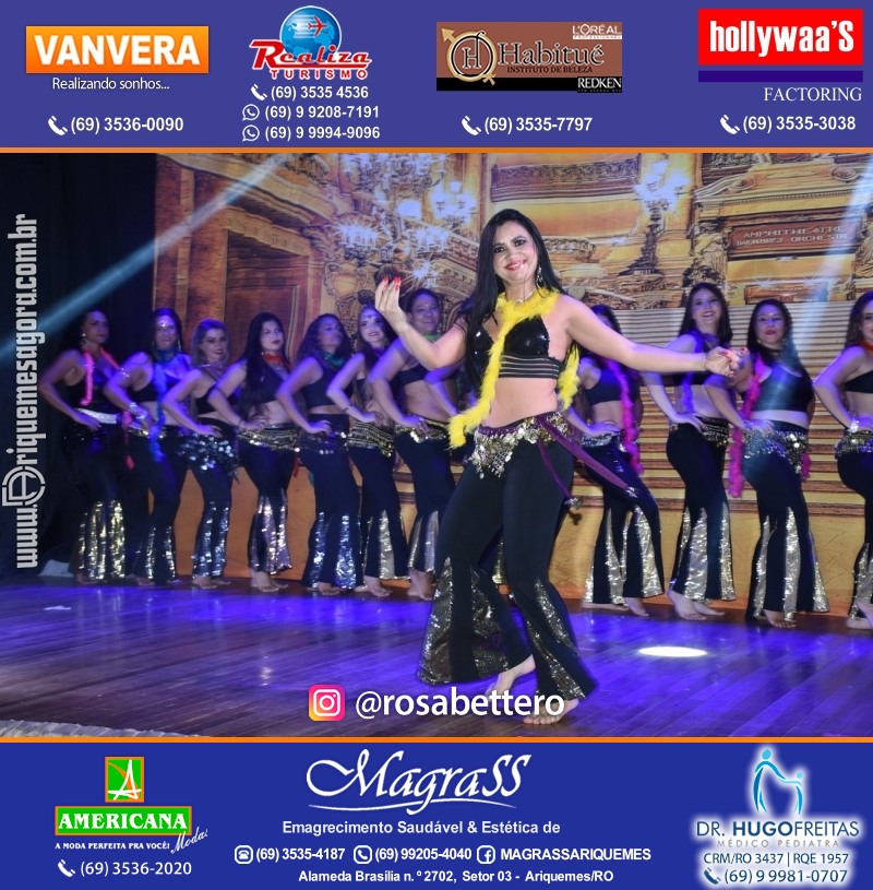 Espetáculo Mil e uma Dança III em Ariquemes