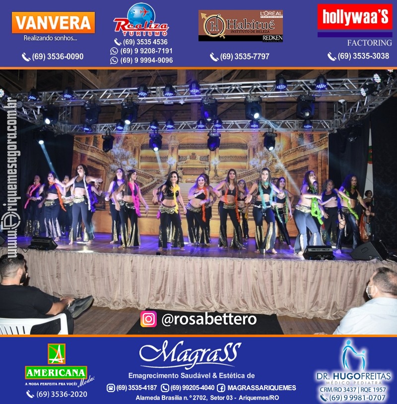 Espetáculo Mil e uma Dança III em Ariquemes