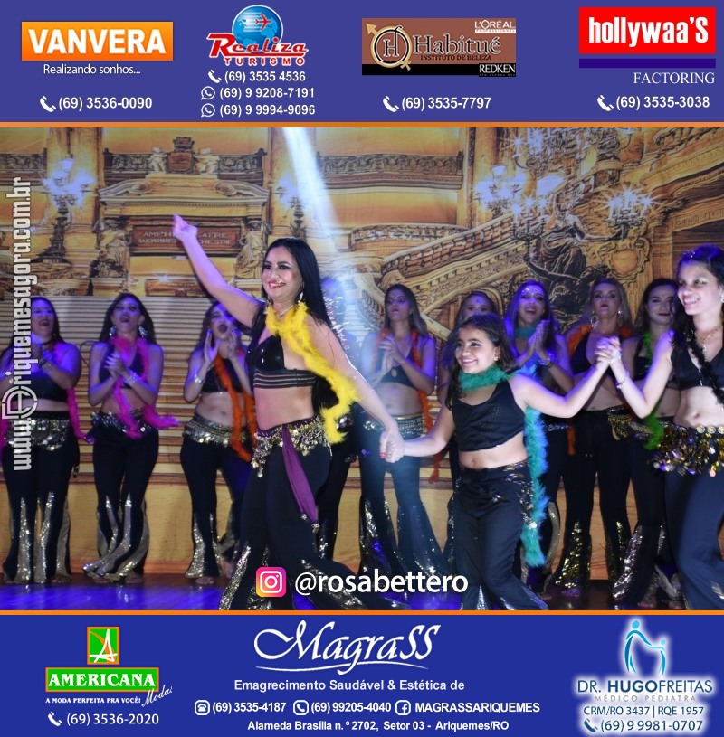 Espetáculo Mil e uma Dança III em Ariquemes