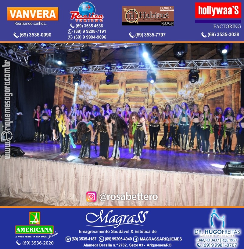 Espetáculo Mil e uma Dança III em Ariquemes