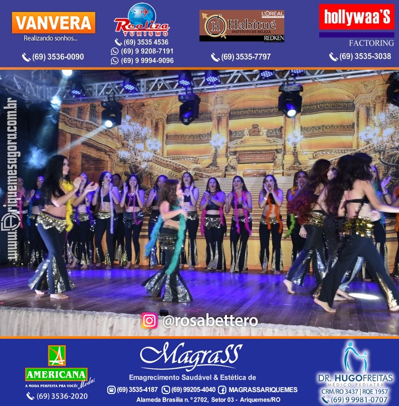Espetáculo Mil e uma Dança III em Ariquemes