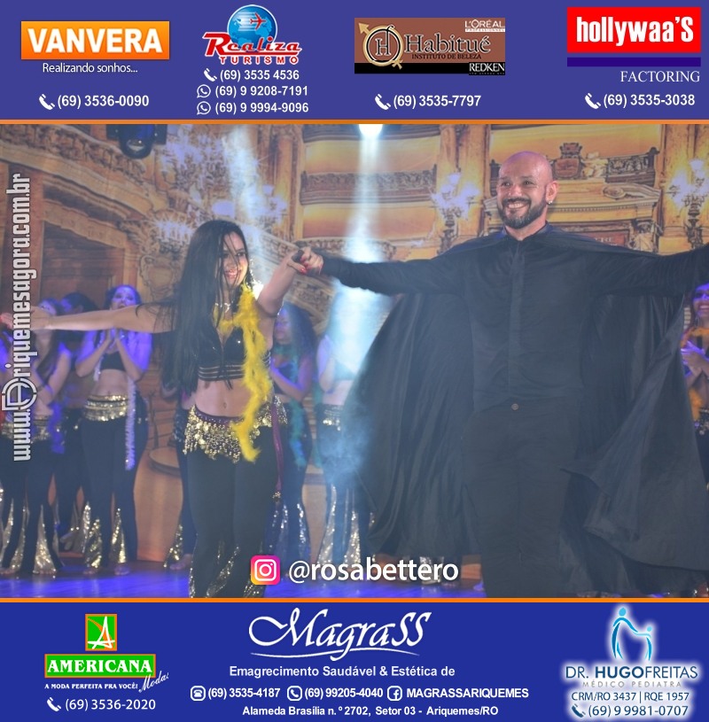 Espetáculo Mil e uma Dança III em Ariquemes