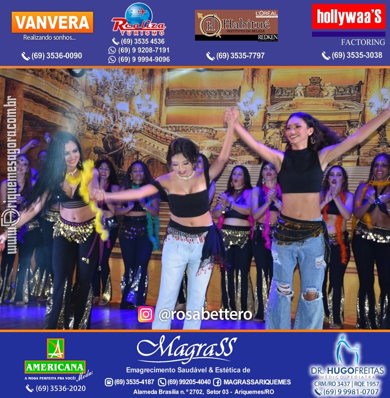 Espetáculo Mil e uma Dança III em Ariquemes