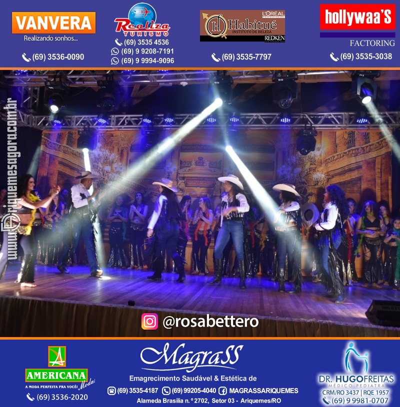 Espetáculo Mil e uma Dança III em Ariquemes