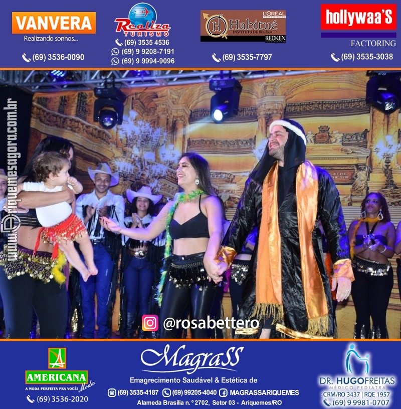 Espetáculo Mil e uma Dança III em Ariquemes