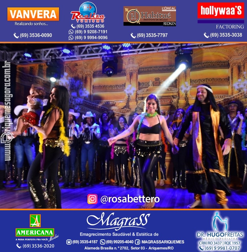 Espetáculo Mil e uma Dança III em Ariquemes