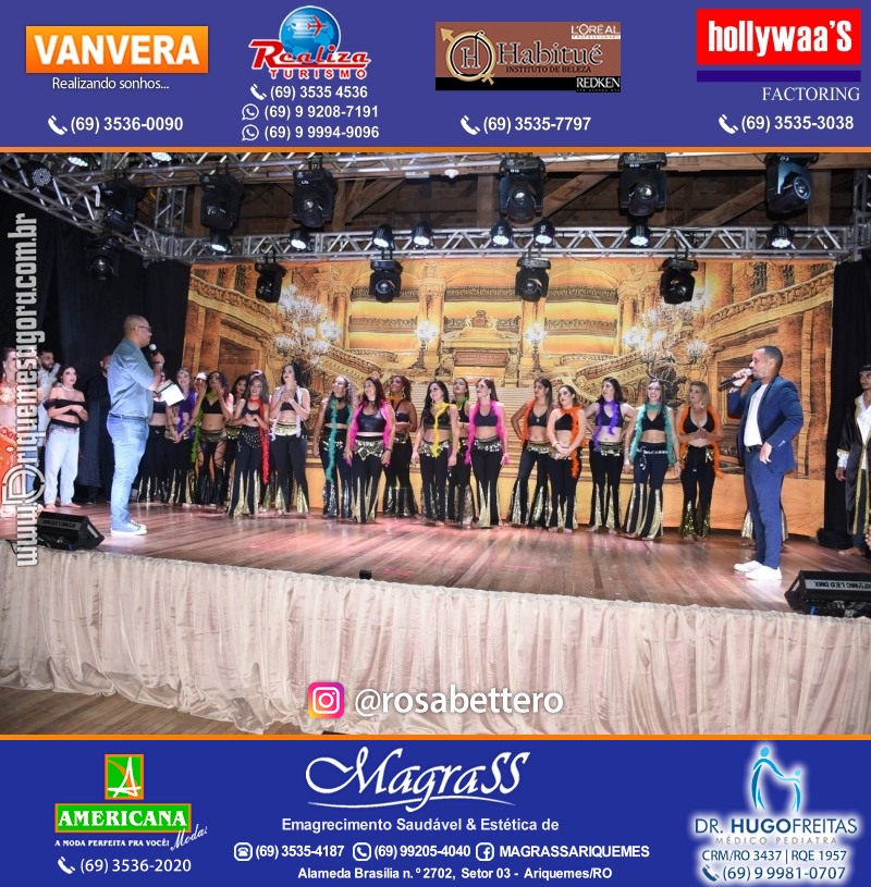 Espetáculo Mil e uma Dança III em Ariquemes