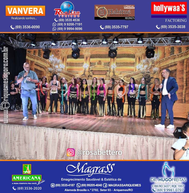 Espetáculo Mil e uma Dança III em Ariquemes