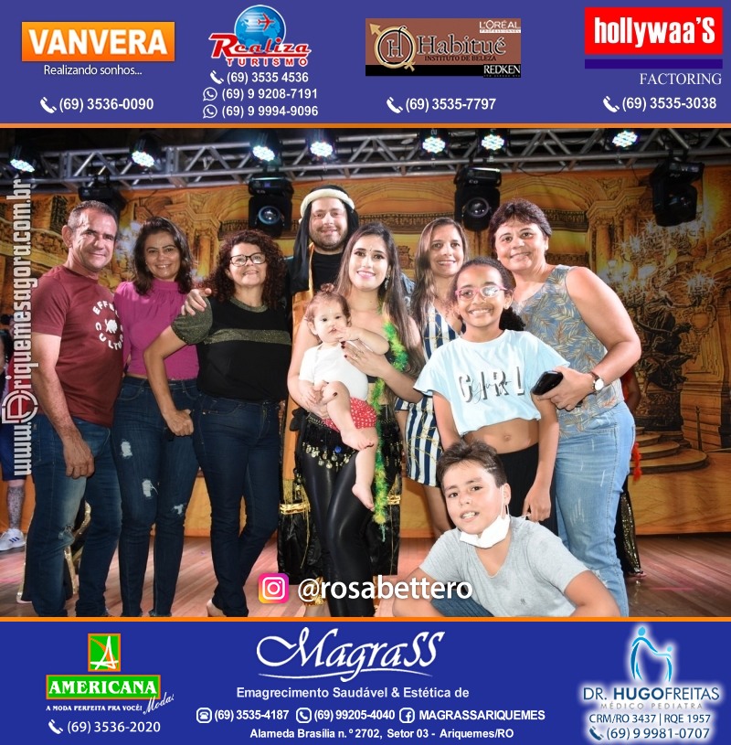 Espetáculo Mil e uma Dança III em Ariquemes