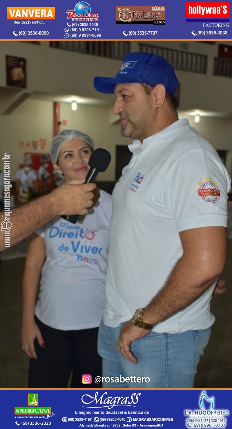 Chá do Amor em Ariquemes “DIREITO DE VIVER” em Prol do Hospital do Amor Rondônia 2021