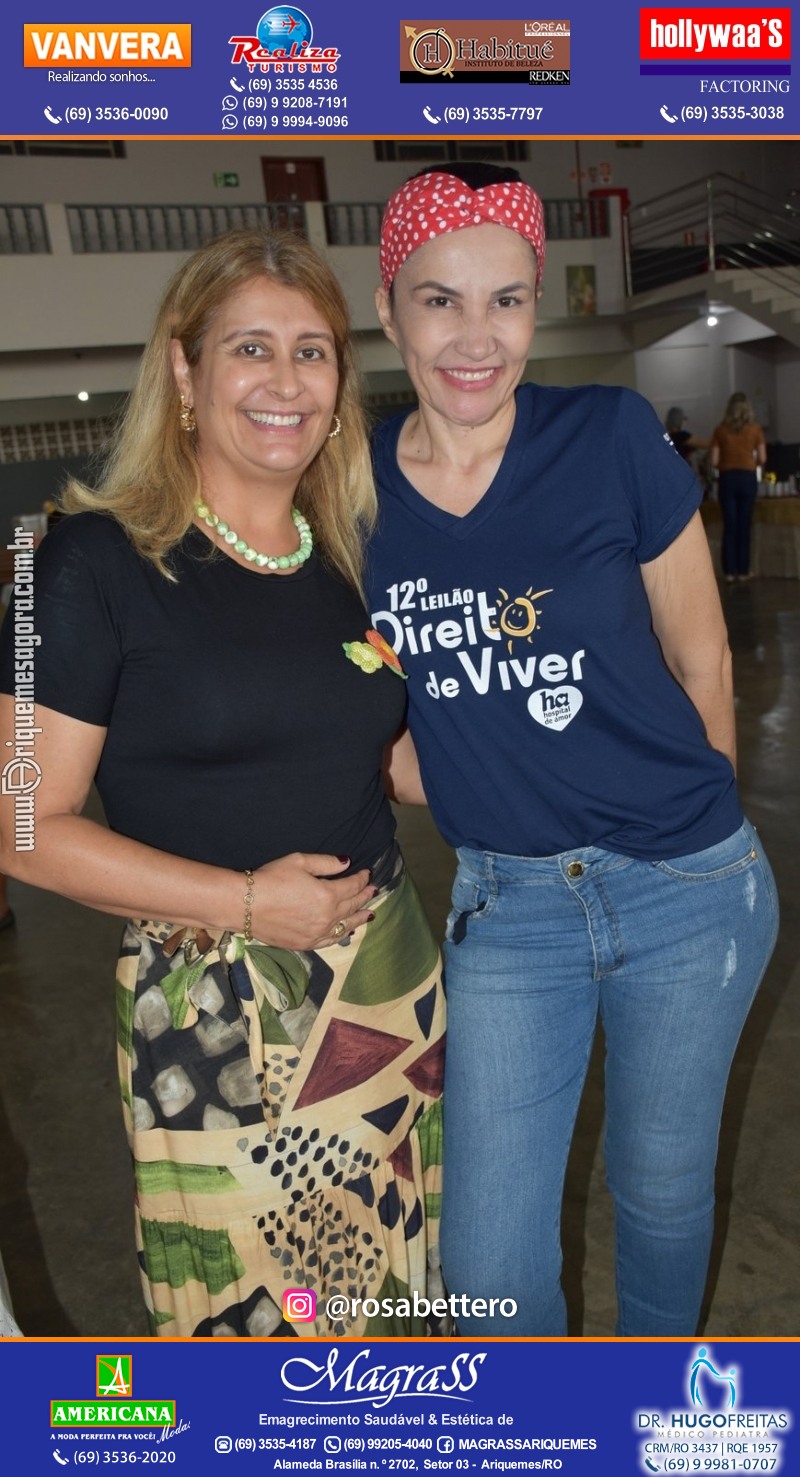 Chá do Amor em Ariquemes “DIREITO DE VIVER” em Prol do Hospital do Amor Rondônia 2021