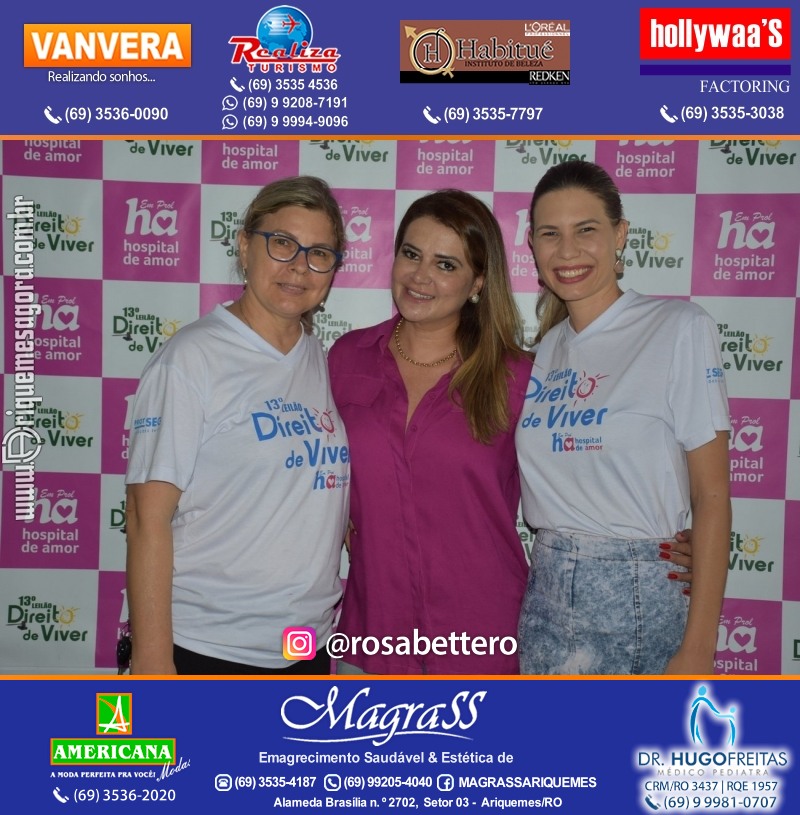Chá do Amor em Ariquemes “DIREITO DE VIVER” em Prol do Hospital do Amor Rondônia 2021