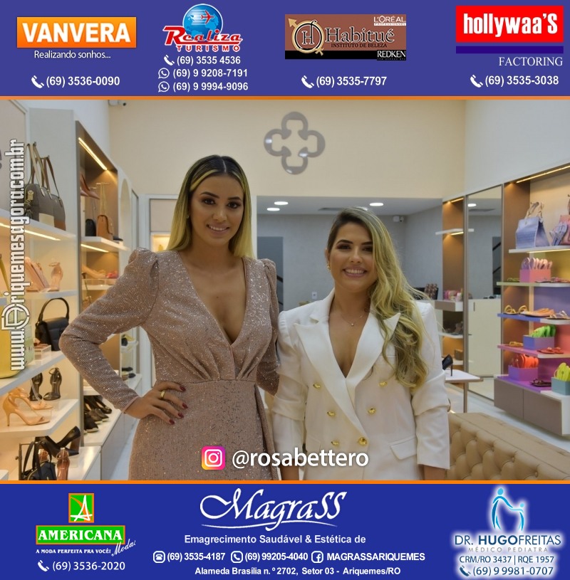 Coquetel de Inauguração Loja CAPODARTE BOLSAS E CALCADOS em Ariquemes no IG Shopping