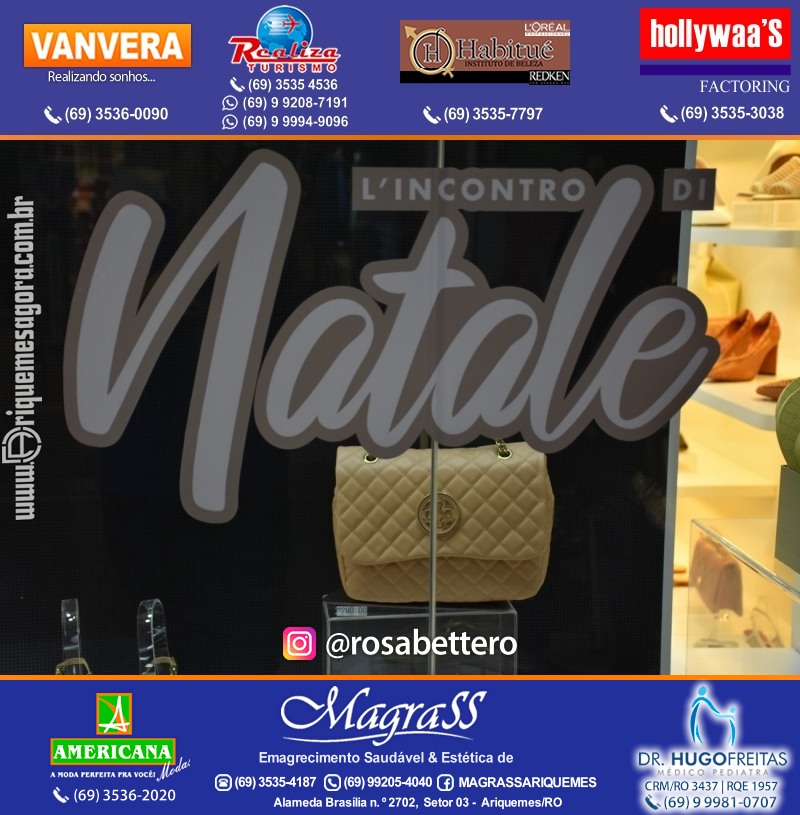 Coquetel de Inauguração Loja CAPODARTE BOLSAS E CALCADOS em Ariquemes no IG Shopping
