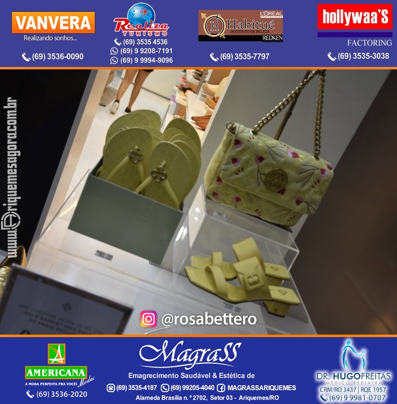 Coquetel de Inauguração Loja CAPODARTE BOLSAS E CALCADOS em Ariquemes no IG Shopping