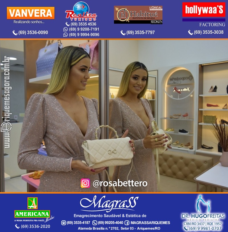 Coquetel de Inauguração Loja CAPODARTE BOLSAS E CALCADOS em Ariquemes no IG Shopping