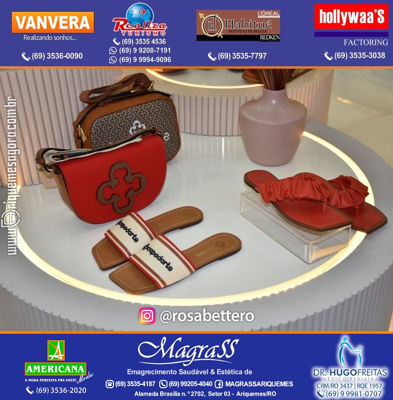 Coquetel de Inauguração Loja CAPODARTE BOLSAS E CALCADOS em Ariquemes no IG Shopping