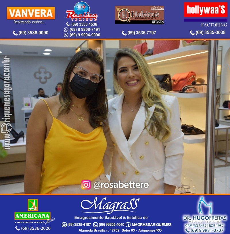 Coquetel de Inauguração Loja CAPODARTE BOLSAS E CALCADOS em Ariquemes no IG Shopping