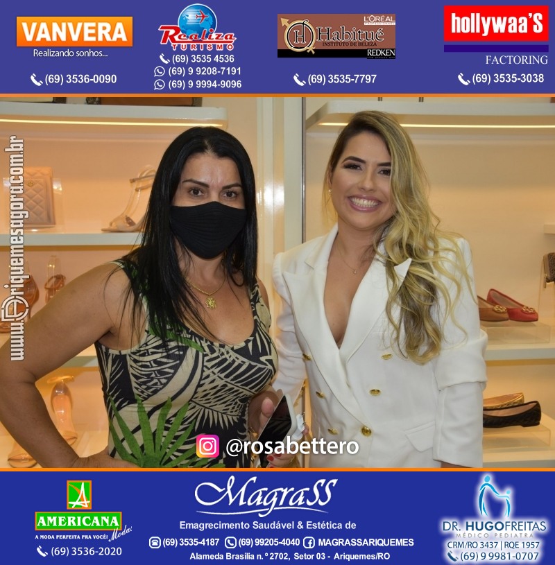 Coquetel de Inauguração Loja CAPODARTE BOLSAS E CALCADOS em Ariquemes no IG Shopping